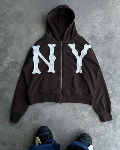NY Zipup Hoodie