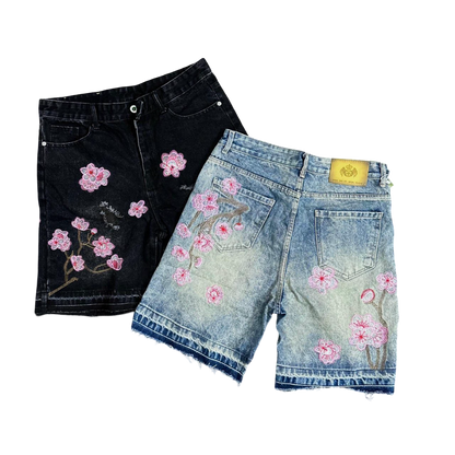 Cherry Blossom Jorts